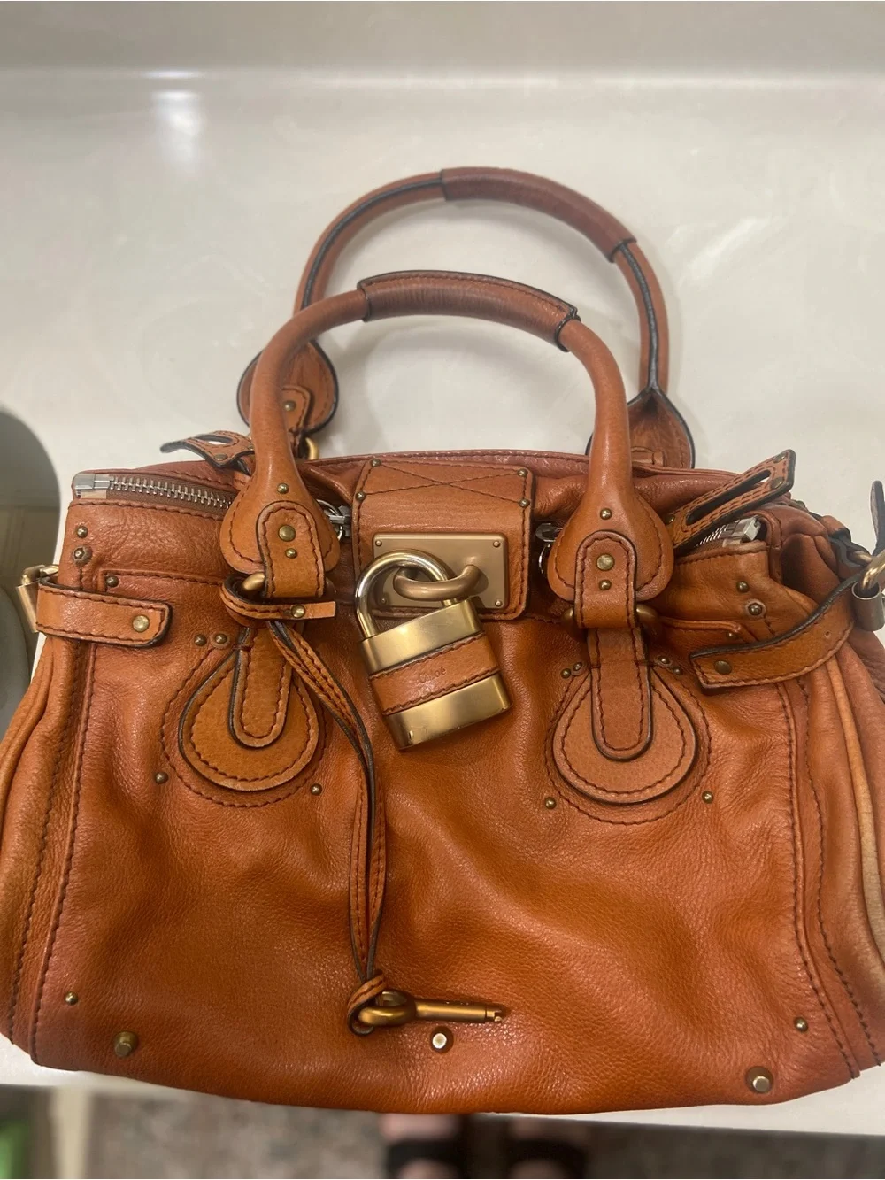 Chloé Paddington Satchel Bag- Vintage